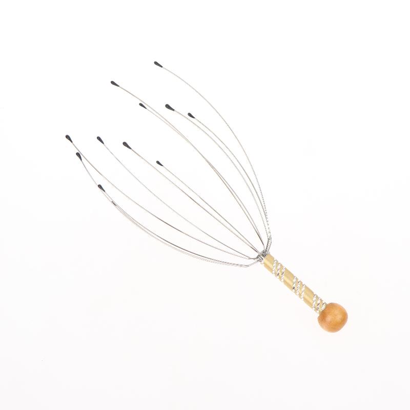 1Pcs Rubbing Scalp Relaxation Relief Body Massager Octopus Head Massager Scratcher Relieves Tension Health Care Tools