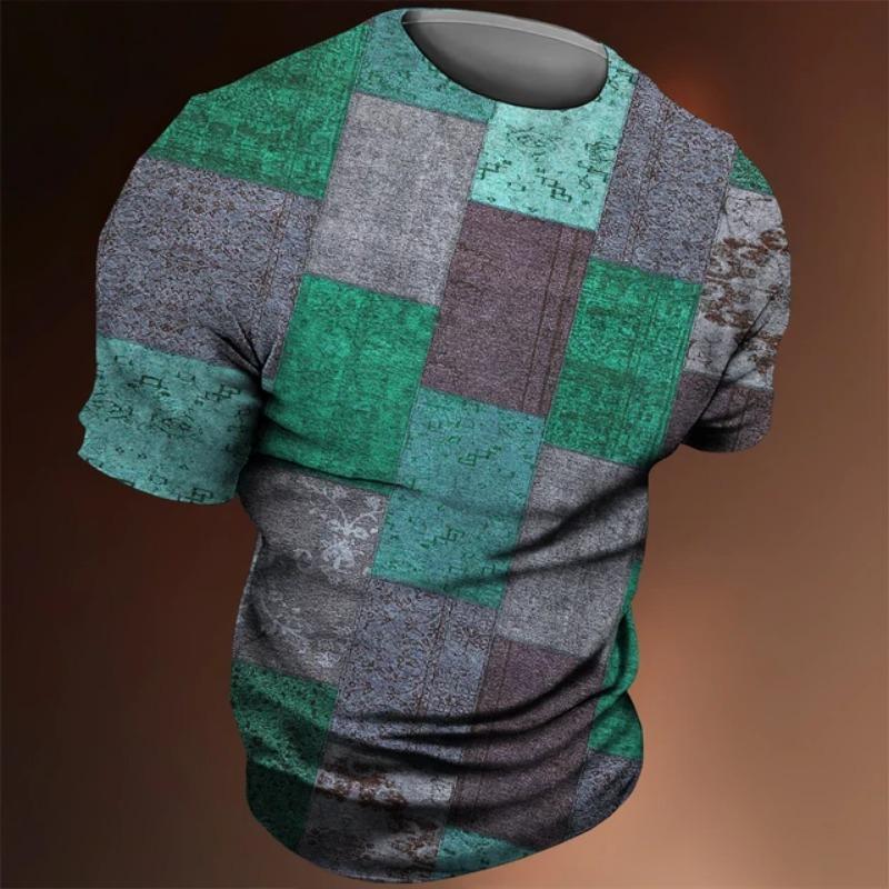 

Летняя футболка мужская винтажная футболка с принтом в полоску уличная мужская футболка с короткими рукавами негабаритные топы в стиле Харадзюку повседневная одежда пуловер 4XL