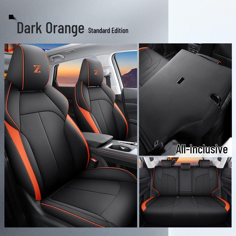 2022 Changan Oshan Z6 Full Coverage Cartoon Seat Cover & Cushion - Blue Whale Design, Four Seasons