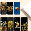UP7 Art Bees Cartoon Phone Case for LG K22 K30 K40 K40S K41 K42 K50 K50S K51 K51S K52 K61 K62 K71 K92 Q60 Q61 V40 V50 V60