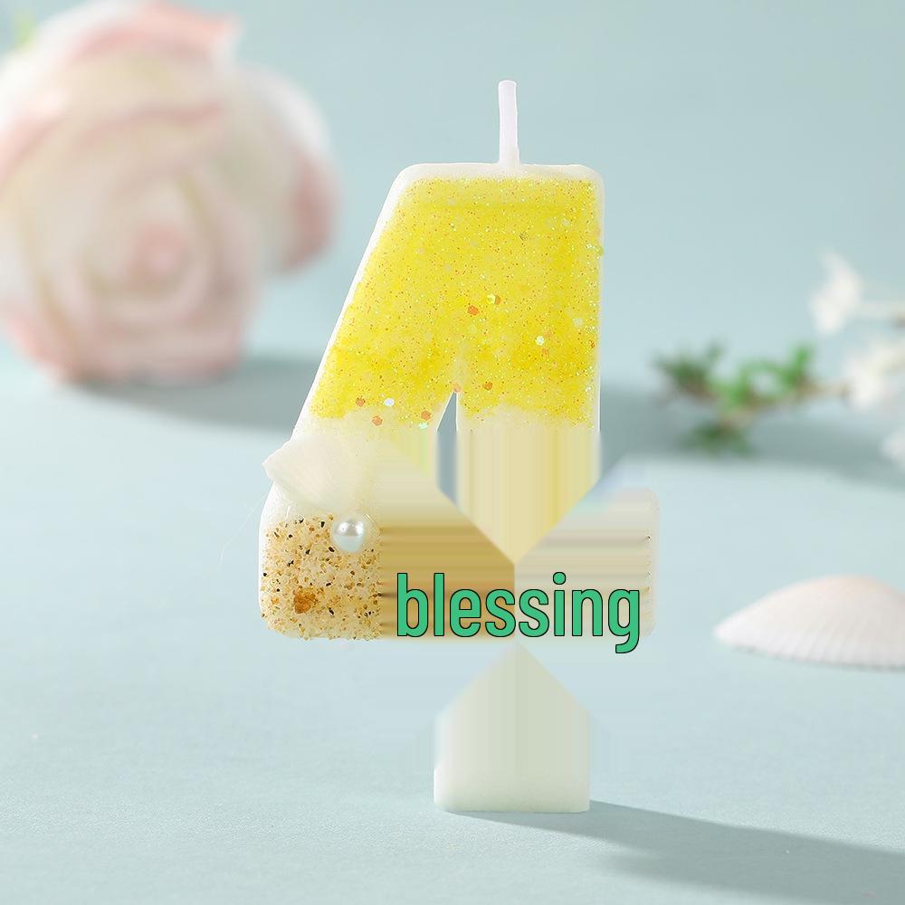 Cross-border Ocean Coconut Tree Birthday Cake Candles