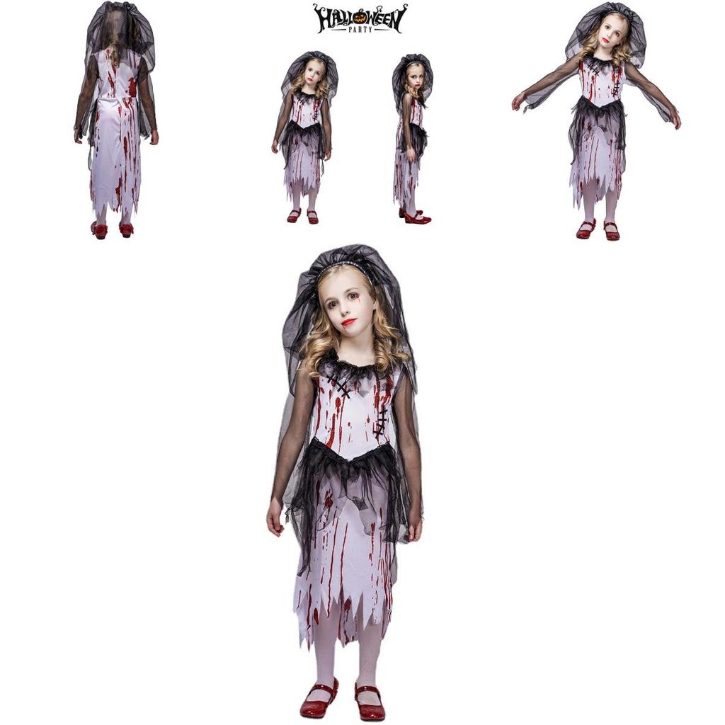 High-quality Corpse Bride Outfit For Kids' Cosplay And Role Play