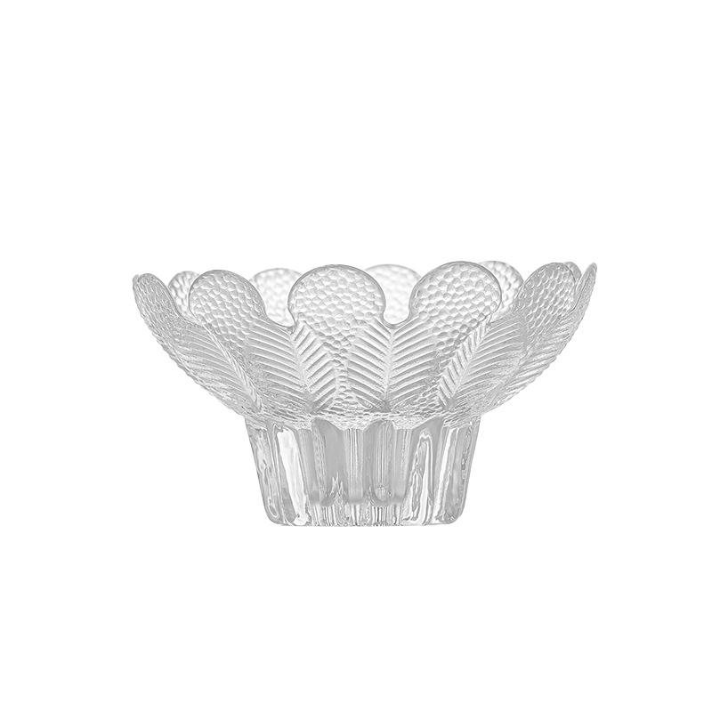 Minimalist Lace Ice Cream Cup, Creative Salad, Transparent Glass Ice Cream Bowl, Juice Milkshake, Dessert Pudding Bowl