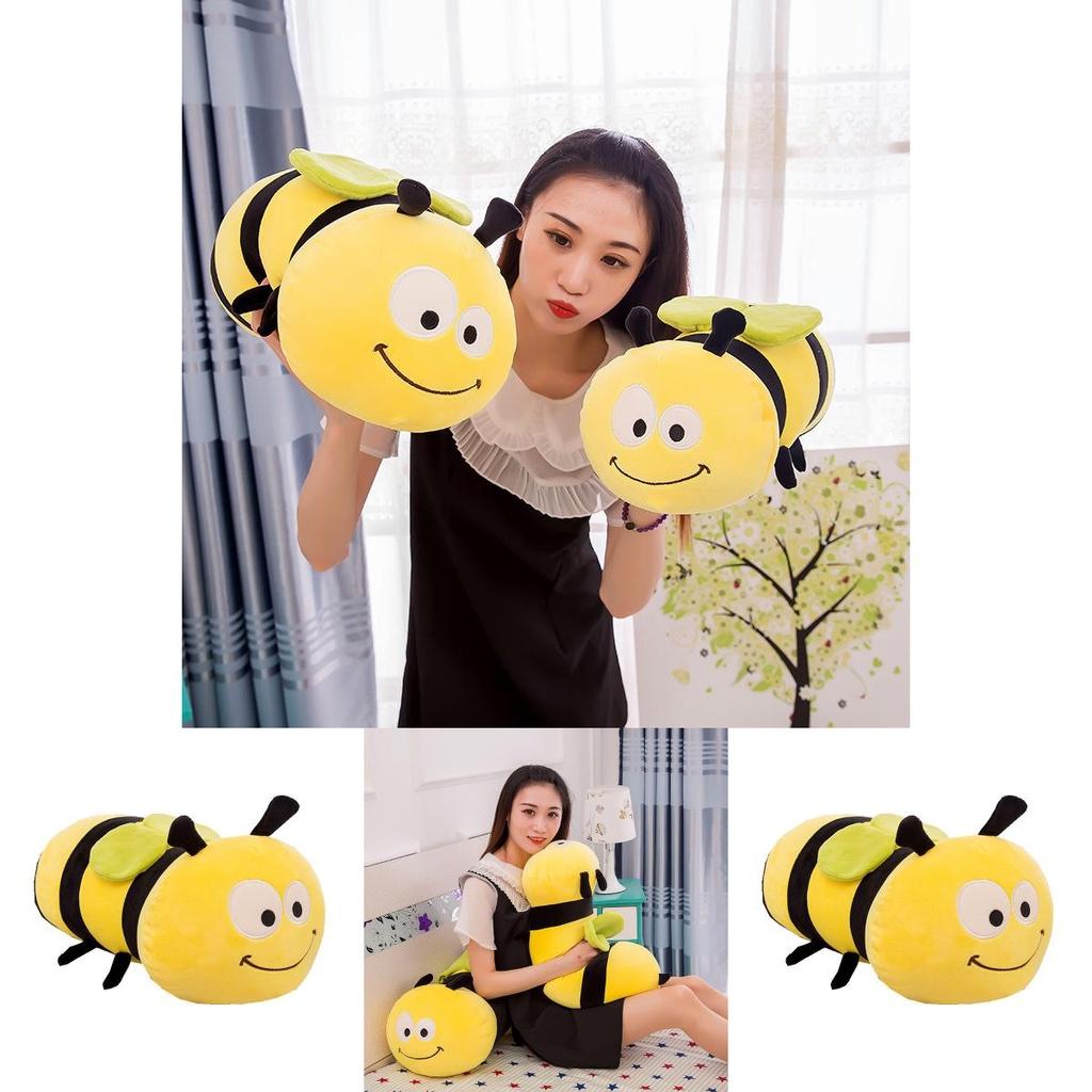 Cute Plush Bee Toy For Girls Soft And Fluffy Stuffed Animal Doll Perfect Bedtime Companion And Birthday Gift Characters)