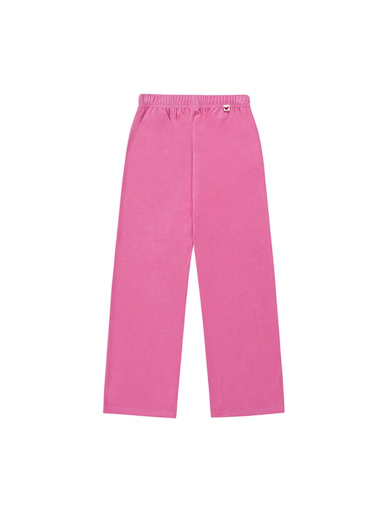 ASIF CALIE Gurls Basic Terry Pants Pink