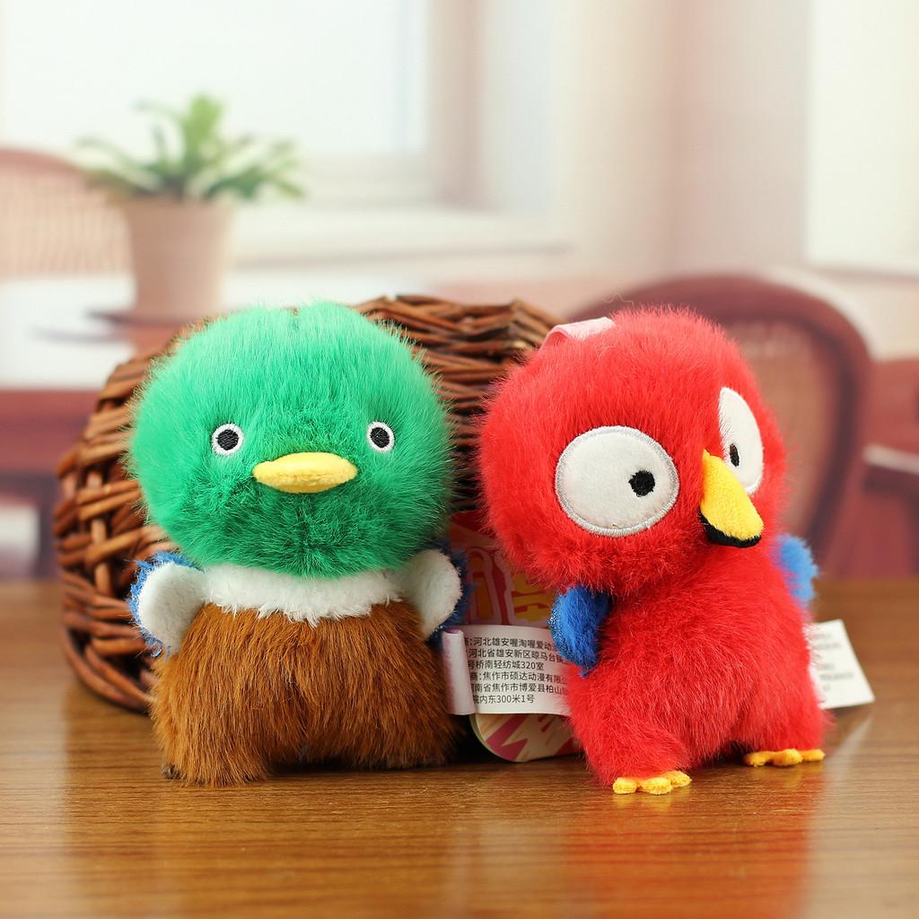 Plush Bird Keychain With Stress Relief Design For Kids And Adults