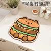 Cartoon Diatom Mud Table Mat, Kitchen Countertop Drain Mat, Anti-Scalding And Water-Absorbing Quick-Drying Mat, Wear-Resistant And Dirt-Resistant
