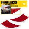 2X Rear Bumper Reflector Light Lamp LH RH For 2014-20 Lexus IS250 IS350 IS300 EA
