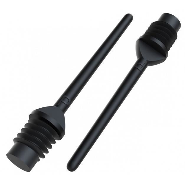 PowerPro embouts souples (2BA) 23,1 / 6 mm noir 1000 pièces