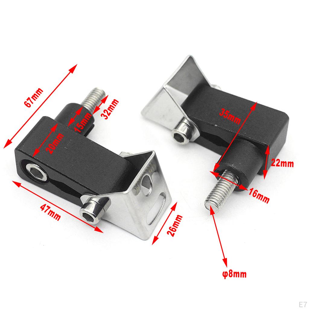 2 Lights Bracket for BMW G310GS F700GS R12002 Made of Premium Alloy Materials