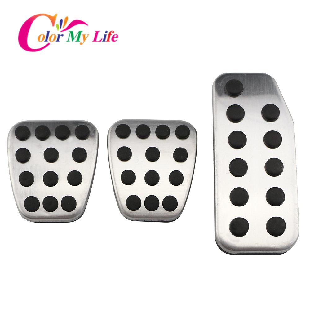 Stainless Steel Car Styling Car Pedals Car Pedal Protection Cover for Honda Fit Jazz 2011 -  Parts