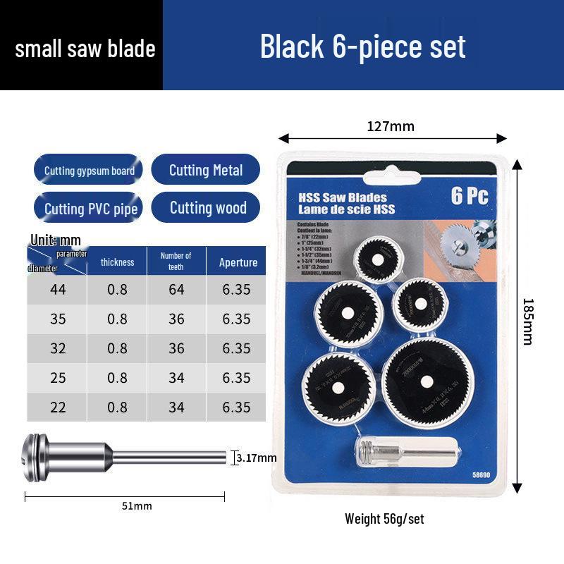 Mini HSS Electric Grinder Blade: High-Speed Steel Circular Cutting Disc for Woodworking
