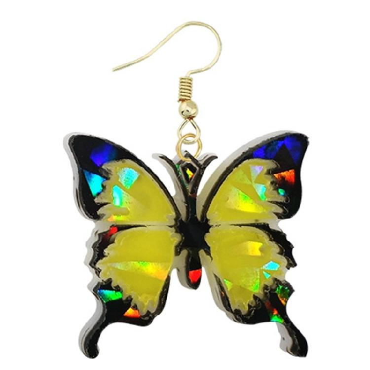 Holographic Butterfly Resin Molds Silicone,Butterfly Ornament Resin Mold,Resin Butterfly Pendant Molds for Resin Casting