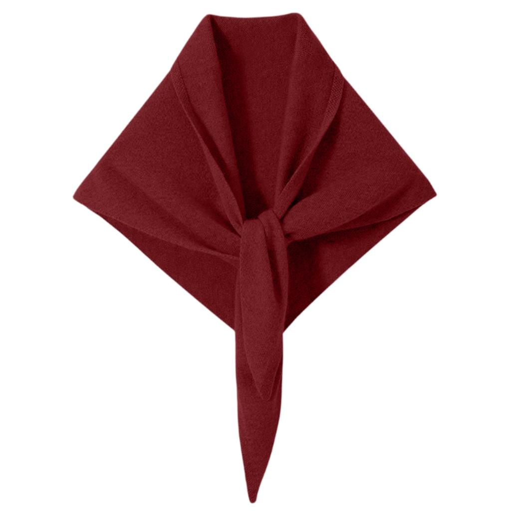 Women's Fashion With Wool High-end Sense, Versatile Solid Color, And Knitted Shawl For External Use
