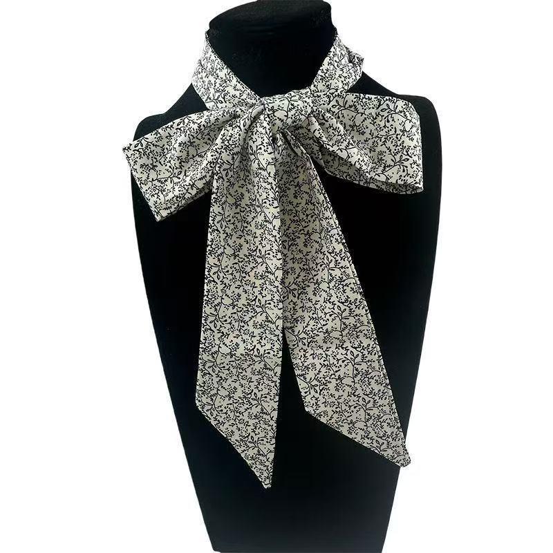 Versatile Imitation Silk Scarf: Long Ribbon, Bag Accent, Fashion Waistband