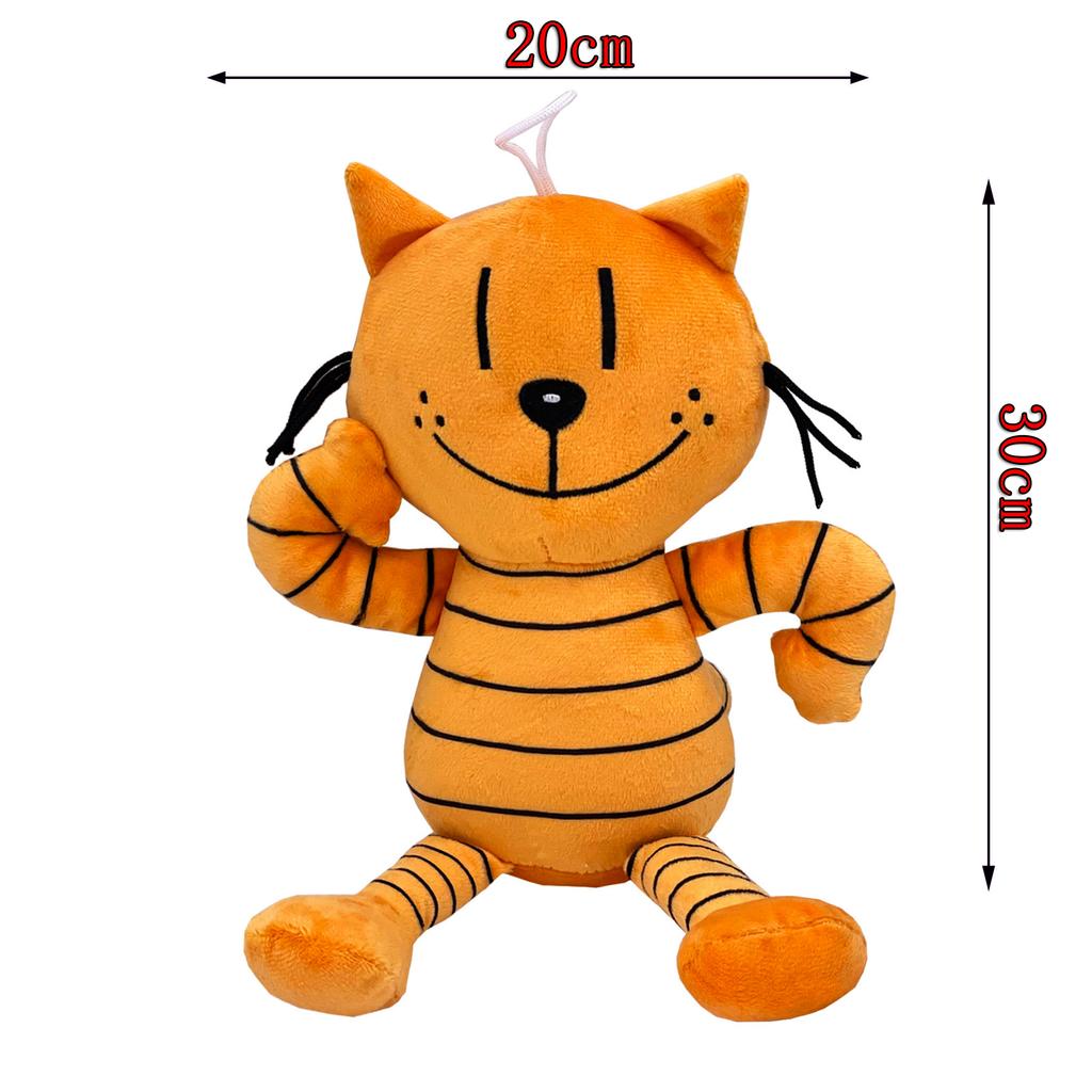 25cm Cute Dog Man Plush Toys Dogman Soft Stuffed Doll Cartoon Petey the Cat Puppy Chief Plushie Animals Figures Birthday Gifts