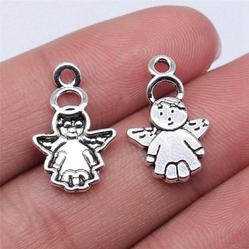Angel Charms Pendant Female Jewellery Massive Ethnic Findings & Components