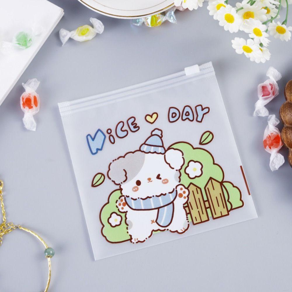 Transparent Pen Bag Waterproof Storage Bag INS Stationery Bag  Gift