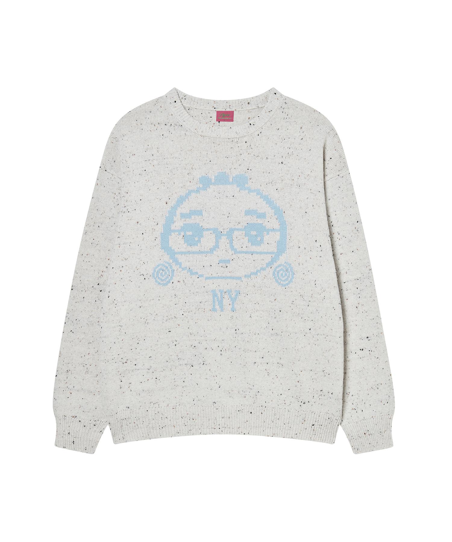 Nyxxx Nygd Twinkle Knit Ivory Ivory/Free