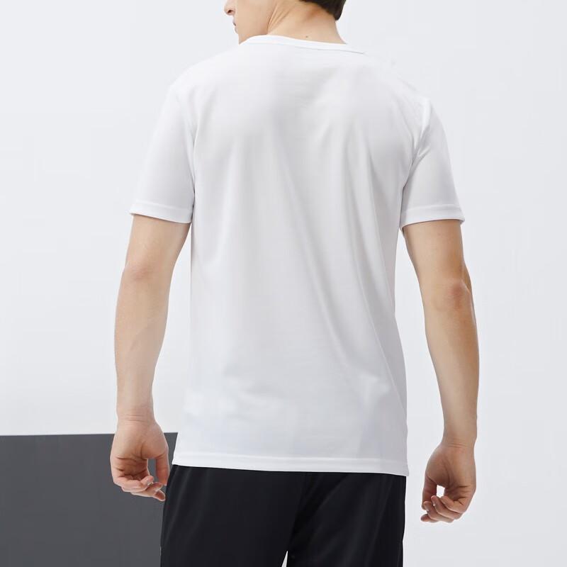 Adidas Breathable Loose-Fit Athletic Casual Short-Sleeve T-Shirt Men Tops White ADICLTS21SJ-WG
