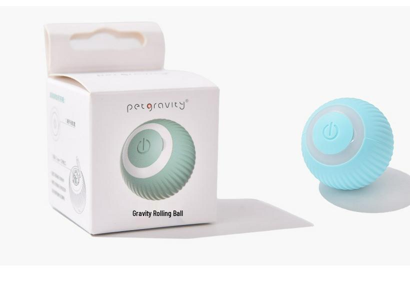 Gravity Rechargeable Electric Pet Toy Ball for Cats and Dogs: Smart Self-Entertainment Toy