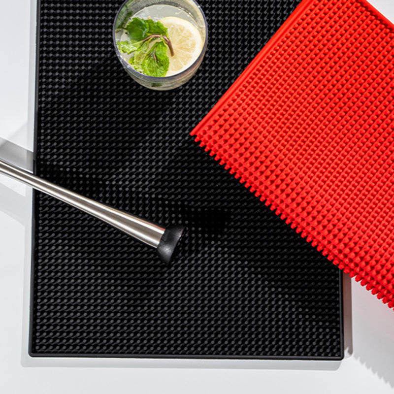 Square Drain Pad Drying Mat Pots Dish Drain Mat For Kitchen Tableware Non-slip Mats Coaster Home Kitchen Utensils