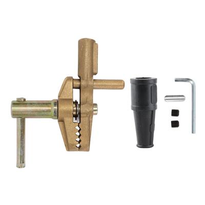 800A Grounding Brass Welding Clamp with Rubber Sleeve Great Electrical Conductivity Welding Earth