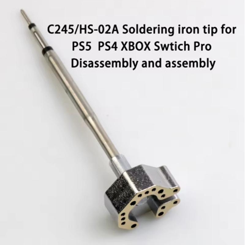 Rapid Heating Soldering Iron Tip For Controller Joystick Disassembly Compact Design Three Temperature Adjustment