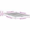 White Bed Frame 120 x 190 cm Solid Pine Wood