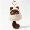 Cute Cat Cat Plush Doll Keychain Soft Fluffy Kitten Plush Keychain Cat Plush Pendant  Gift for Boy
