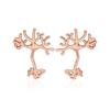 Oly2u Neuron Earrings for Women Anatomy Neuron Stud Earrings Life Tree Biology gift for men girl