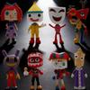 The Amazing Digital Circus Pvc Model Set With Assembleable Figures For Collectors