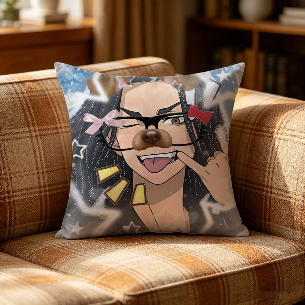 Keisuke Baji Pillow Case Pattern Printed Pillowcase For Living Room Sofa Cushion Cover