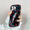 Cartoon Pattern Cream Texture Casing Wavy Edge Soft Silicone Cover Phone Case for IPhone Samsung Huawei Honor Xiaomi Redmi Infinix Tecno