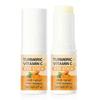 Kurkuma Augen-Stick, Feuchtigkeitsspendender Kurkuma Augenbalsam mit Vitamin C für Augenringe, Langanhaltender Nährender Augen-Stick Feuchtigkeitsspender Aufhellend, 9g