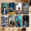 S-Sam COOL F-Fender Soft Silicone Black Cover,Phone Case For iPhone 17,16,15,14,13,12,11 Plus,Pro Max,XS