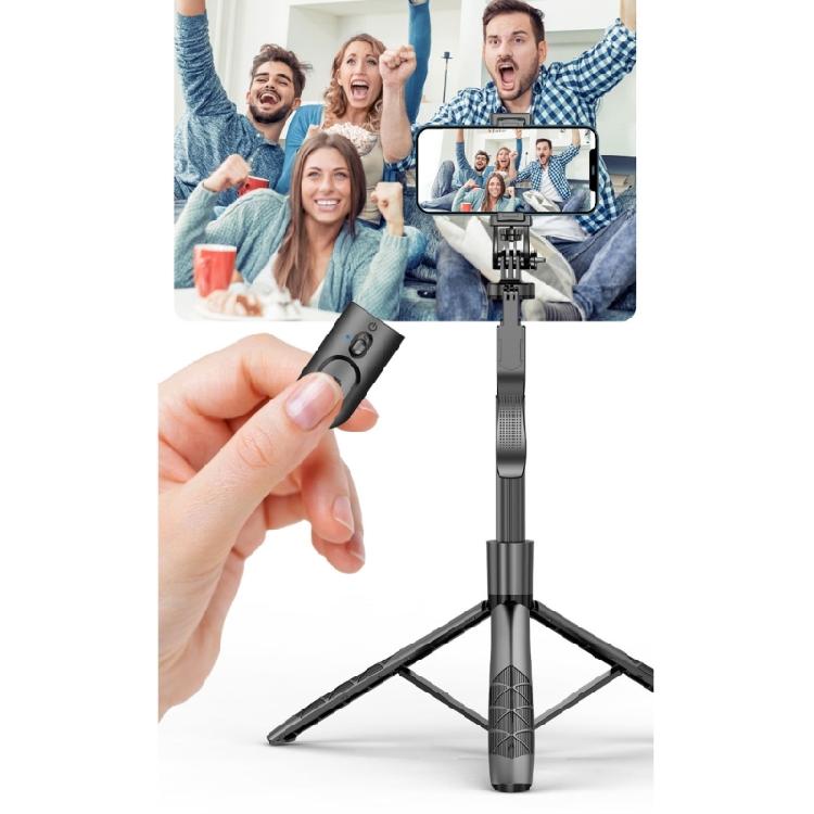 Selfie Stick Tripod Slip proof With Remote Control Bluetooth-Compatible Control For Vacation Family Portraits
