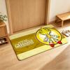 Game S-Sonic T-the H-Hedgehog Floor Mat Soft Flannel Floor Mat  Suitable for Entryways, Living Rooms, Bedrooms, and Bathrooms