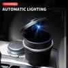 Car Ashtray Portable LED Smoke Cigarette Ash Holds Cup Light Indicator Ashtray for Mercedes Benz W211 W212 W210 W221 CLA CLK GLK