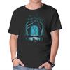 Unisex Crew Neck T-Shirt Doors Of Durin Graphic Short Sleeve Casual Tee