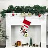 Thoughtful Christmas Gift Festive 3d Pattern Christmas Stockings for Fireplace Tree Decor Holiday Party Decoration for Family