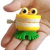 1pcs Clockwork Toy Upper Chain Jumping Tooth Toy Children Jump Teeth Running Clockwork Spring Wind Up Toy