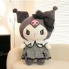 Hello Kitty Kuromi Maskotka Pluszak Zabawka Czarna Sukienka Kotek 35Cm