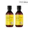 MEDIALL Scalp Cleansing, Hair Loss, Dandruff Relief, Mildly Acidic Shampoo, 100ml (2ea) Woody Herbal Scent