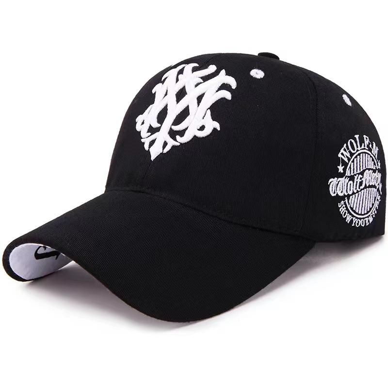 Embroidery Unisex Baseball Cap Solid Color Casual Dad Hat Adjustable Sports Sports Hats For Women & Men