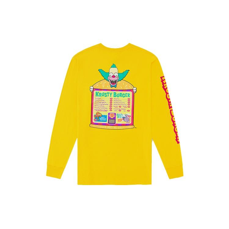 Vans Simpson Crossover Long Sleeves Couple Style Yellow Men s VN0A4RTLZW3 M