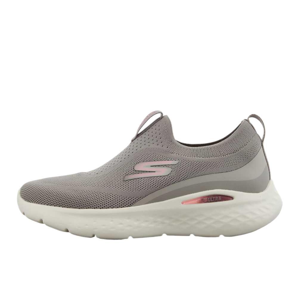 Skechers Go Run Lite Simple Fashion Versatile Classic Low-Top Running Shoes Women sneaker Gray SP0WRCEX082-TPPK 36