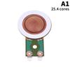 New 25.4MM Tweeters Voice Coil Round Speaker Treble Coil Replacement Horn Titanium Film Copper Clad Alumium Diaphragm