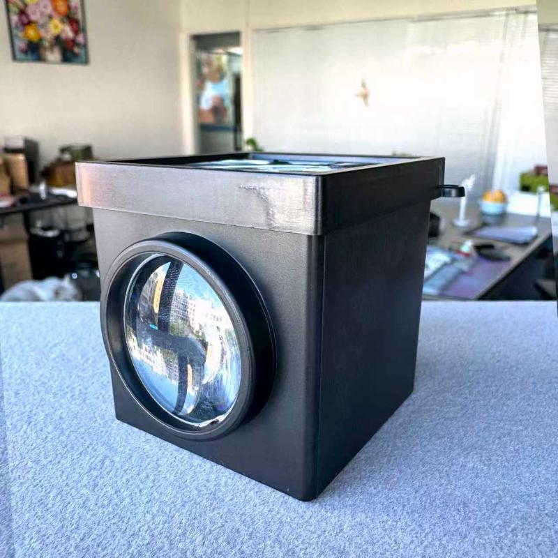 New Gifts Handmade Waist-level Viewfinder 3D Printing DIY 50 Optical Lens Portable Viewfinder Viewfinder Lens