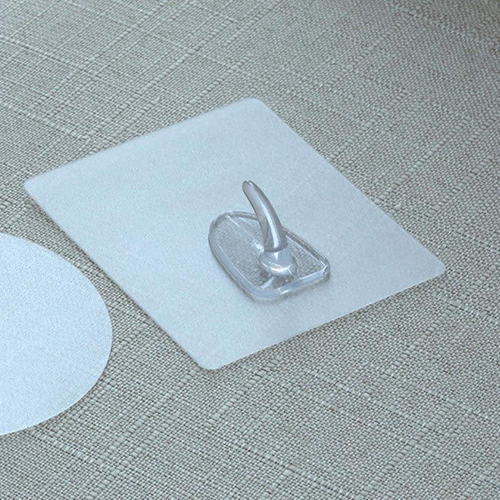 Klebehaken für die Wand, Hochbelastbar, Lochfrei, Wiederverwendbar, Multifunktionaler Klebehaken für die Wand